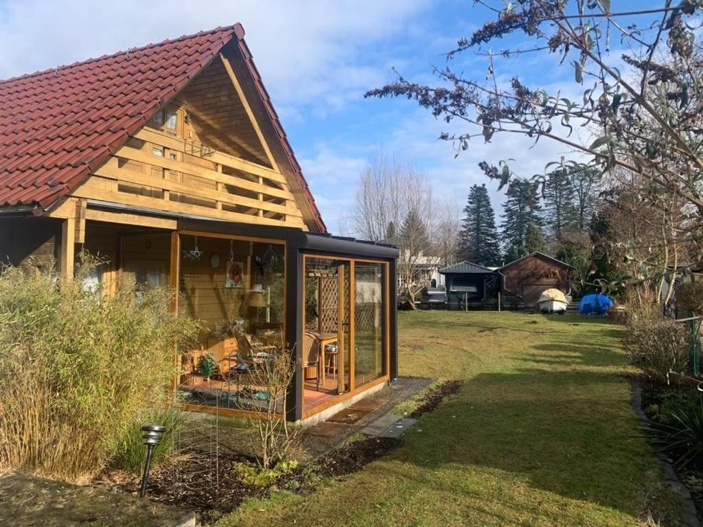 Holzhaus Mit Direktem Wasserzugang In Berlin-Koepenick Luaran gambar